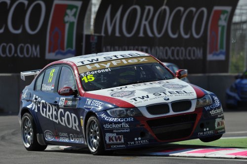 Tom Coronel opgejaagd wild: "Enorme kleun op achterbumper"
